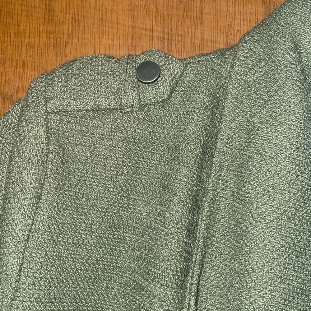 Steve Madden NWT olive green oversized jacket blazer - Picture 5 of 7